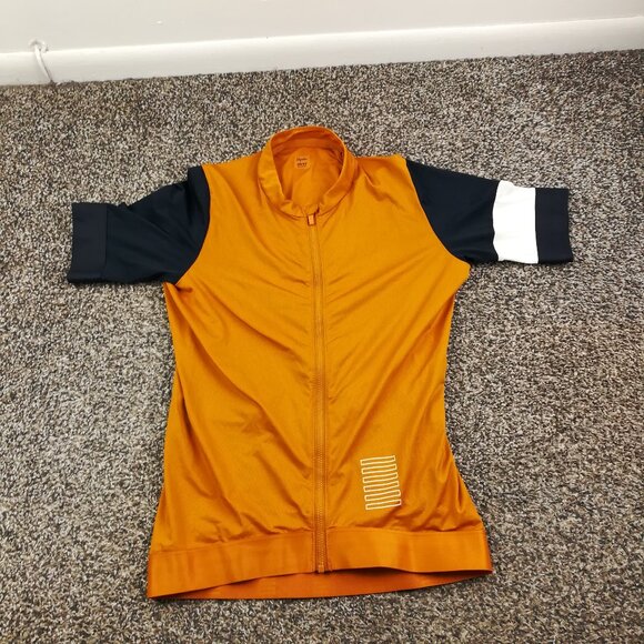 Rapha Tops - Rapha Pro Team Training Jersey S/S Cycling Shirt Orange Womens Medium Full Zip